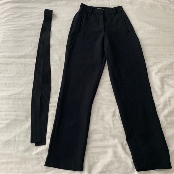 ARITZIA TIE FRONT PANT - Picture 1 of 3